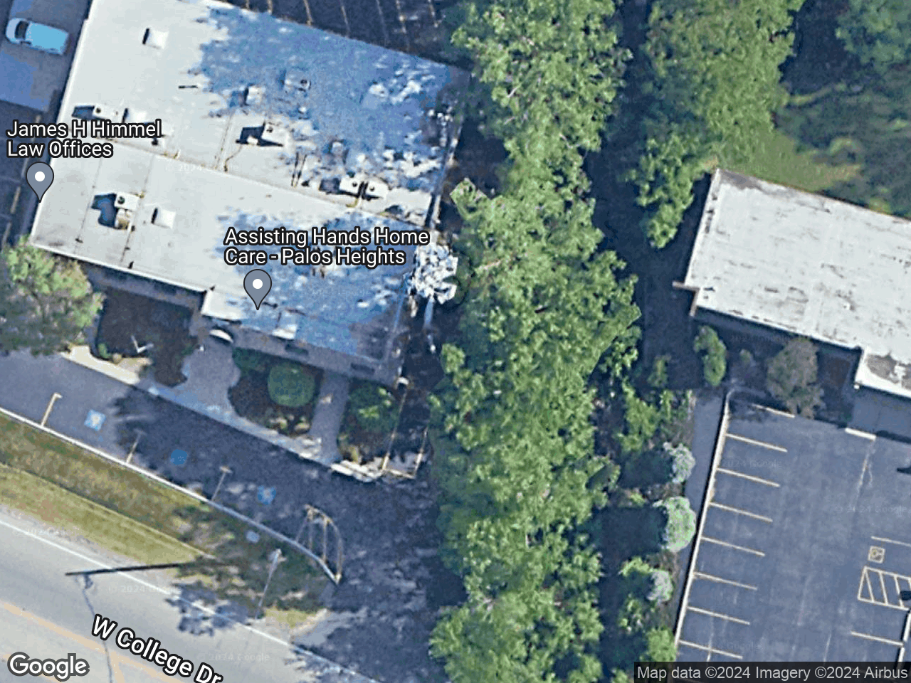 6500 COLLEGE DRIVE Palos Heights IL 60463 - Rooftop Antenna - Cell Tower