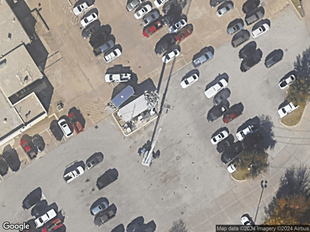 3625 INWOOD DALLAS TX 75209 - Rooftop Antenna - Cell Tower