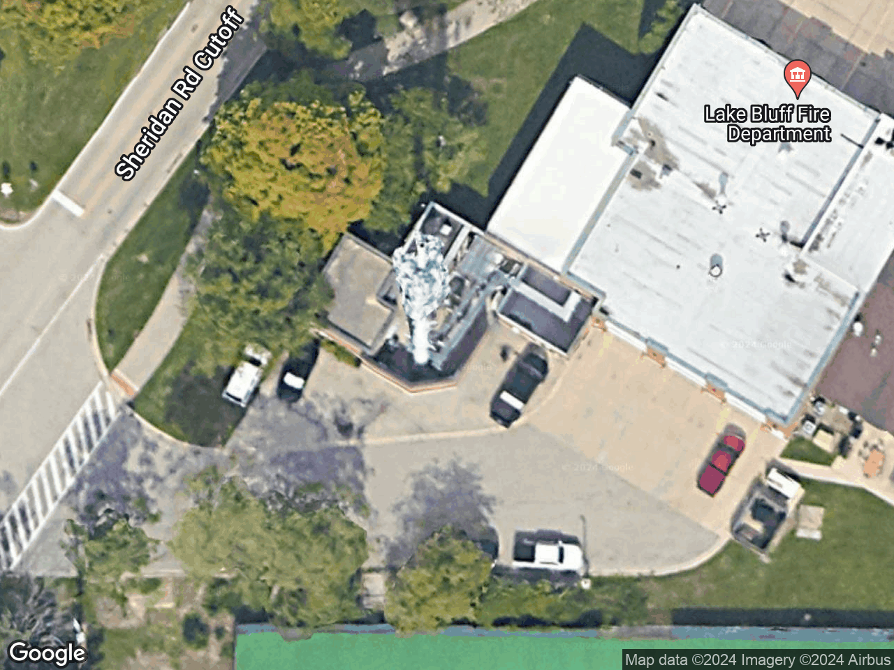 45 EAST CENTER AVENUE LAKE BLUFF IL 60044 - Rooftop Antenna - Cell Tower